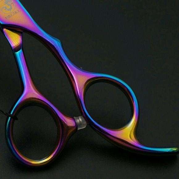 CS 🆕DRGSKL 6" Professional Rainbow Hair Shear Set - Picture 5 of 5